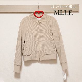 ニジュウサンク(23区)のMLLE オンワード樫山 新品タグ付き38000円 コンパクトブルゾン(ブルゾン)