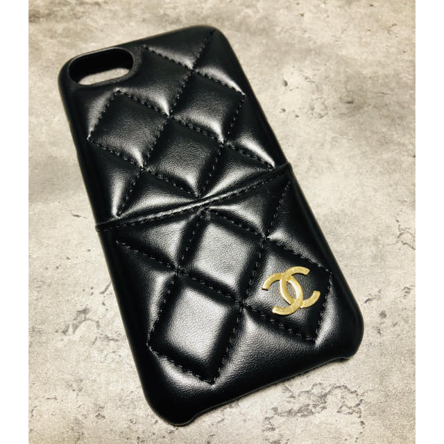 Iphoneケース 手作り Chanel 新品未使用 Iphone8 カバー ケース レザーの通販 By Mim