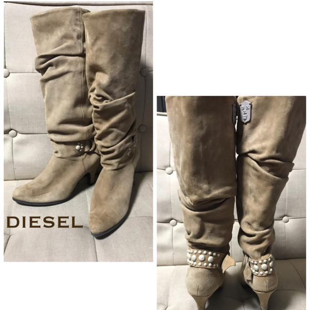 DIESEL(ディーゼル)の▫️DIESEL くしゅくしゅブーツ レディースの靴/シューズ(ブーツ)の商品写真