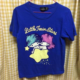 リッスンフレーバー(LISTEN FLAVOR)のリッスンフレーバー サンリオコラボTシャツ リトルツインスターズ (Tシャツ(半袖/袖なし))