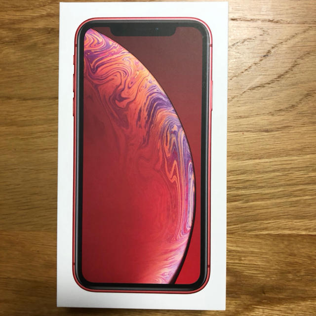 iPhone - 【値下げ】新品・未使用 iPhone XR 64GB RED 赤