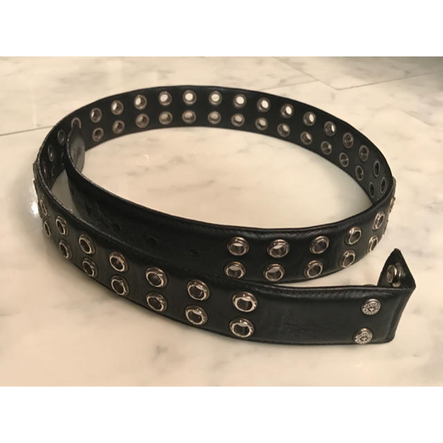 Chrome Hearts(クロムハーツ)のクロムハーツ グロメットベルトストラップ 1.5×34インチ 美品‼️ メンズの時計(レザーベルト)の商品写真