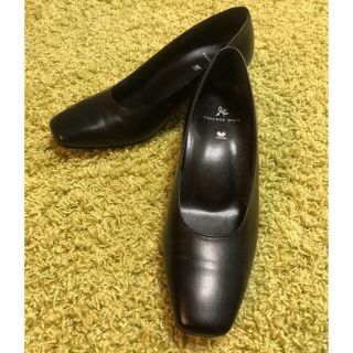 ワコール(Wacoal)の美品 ワコール success walk パンプス黒 23.5㎝(ハイヒール/パンプス)