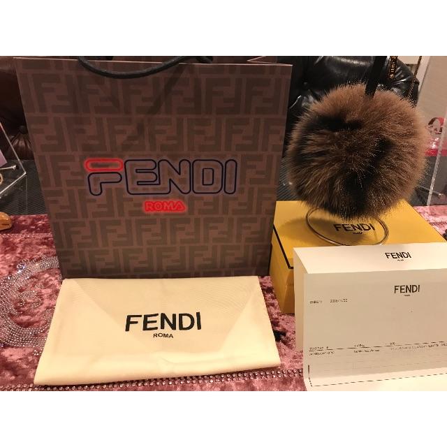 レア！大人気★FENDI★ マルチカラーファー チャーム