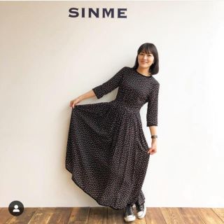 イエナ(IENA)のrin様専用  SINME  ドットワンピース(ロングワンピース/マキシワンピース)