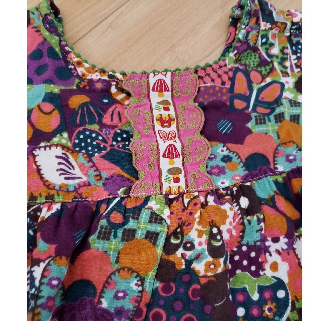GrandGround(グラグラ)のグラグラ　カットソー　size S キッズ/ベビー/マタニティのキッズ服女の子用(90cm~)(Tシャツ/カットソー)の商品写真