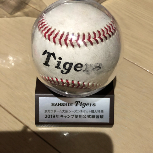 阪神タイガース　2019年キャンプ使用公式練習球 | フリマアプリ ラクマ