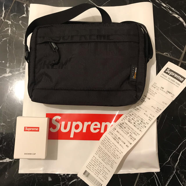【売切り】Supreme 2019ss shoulder bag black 1
