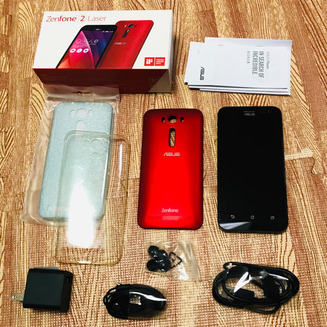 ASUS(エイスース)の完動品 ASUS ZenFone 2 Laser SIMフリー ZE500KL スマホ/家電/カメラのスマートフォン/携帯電話(スマートフォン本体)の商品写真