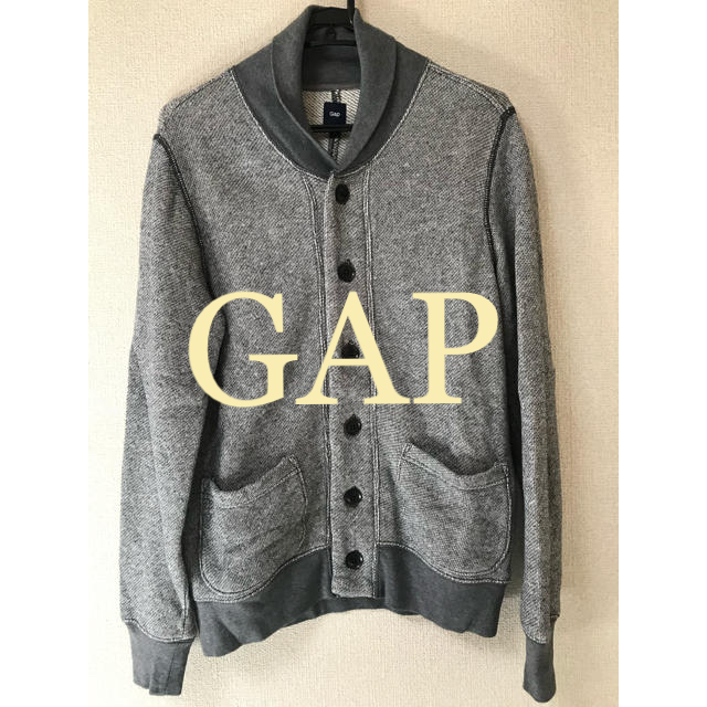 GAP(ギャップ)のGAP ギャップ スウェット カーディガン XS 美品 メンズのトップス(スウェット)の商品写真