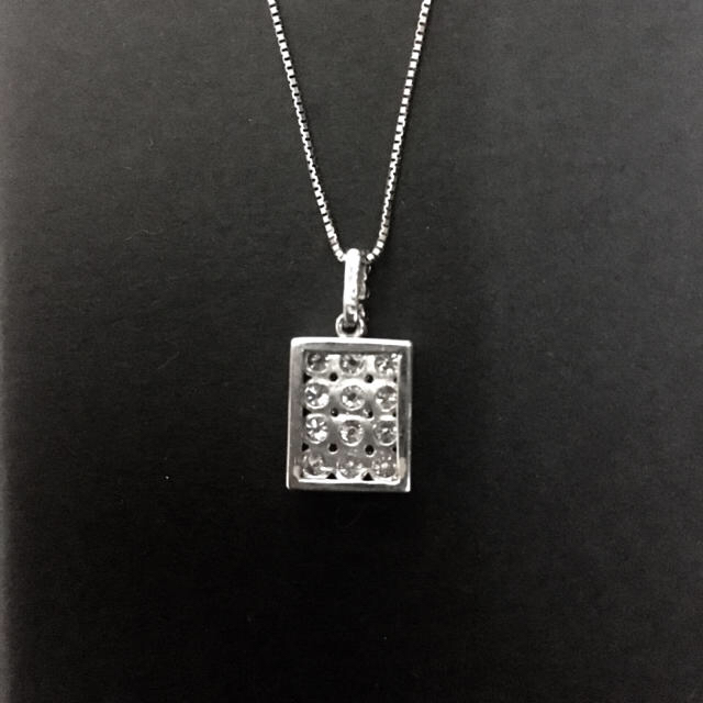 いただけま avaron ハートシェイプネックレスダイヤ0.24ct K18ピンク
