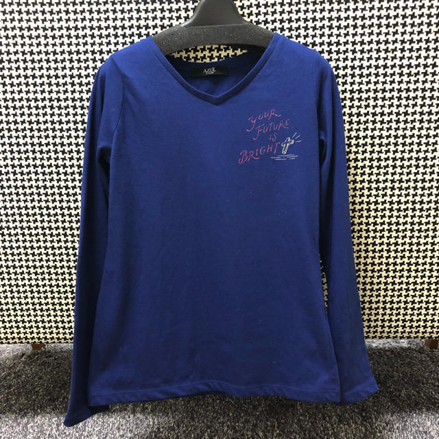 AZUL by moussy(アズールバイマウジー)の【AZUL by moussy】ロンT  Tシャツ  カットソー トップス レディースのトップス(カットソー(長袖/七分))の商品写真