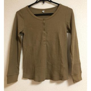 ユニクロ(UNIQLO)のUNIQLO ワッフルヘンリーネックT(Tシャツ(長袖/七分))