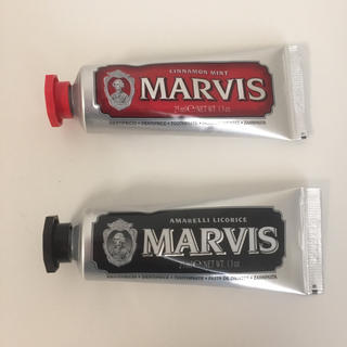 マービス(MARVIS)のMARVIS マービス 歯磨き粉 25ml*2本セット(歯磨き粉)