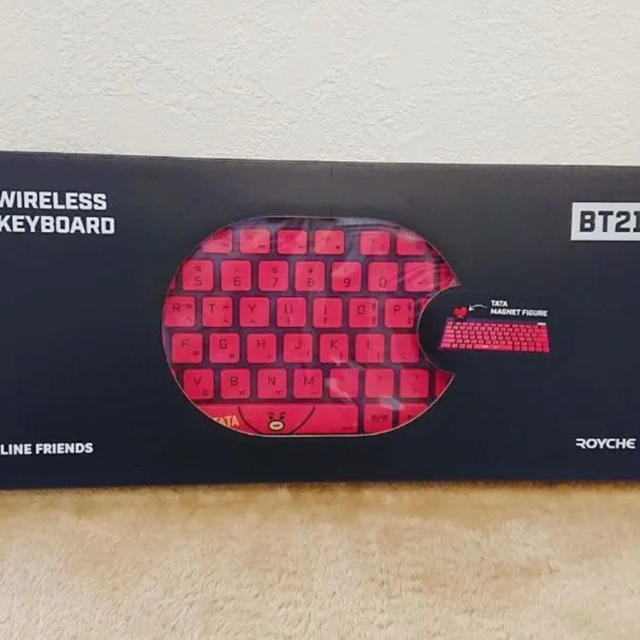 BT21 TATA ワイヤレスキーボード