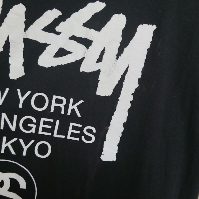 STUSSY(ステューシー)のSTUSSY Tシャツ 黒 レディースのトップス(Tシャツ(半袖/袖なし))の商品写真