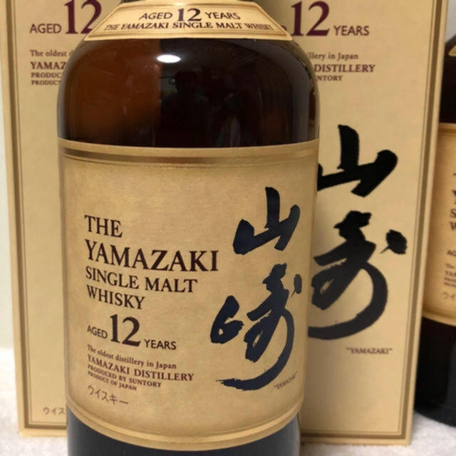 サントリー(サントリー)のサントリー 山崎 12年 ウィスキー 12本セット 稀少 正規品ネット最安値宣言 食品/飲料/酒の酒(ウイスキー)の商品写真