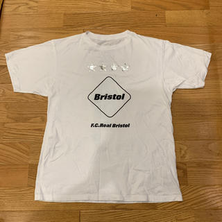 エフシーアールビー(F.C.R.B.)のF.C.Real Bristol 2018aw エンブレムTシャツ サイズL(Tシャツ/カットソー(半袖/袖なし))