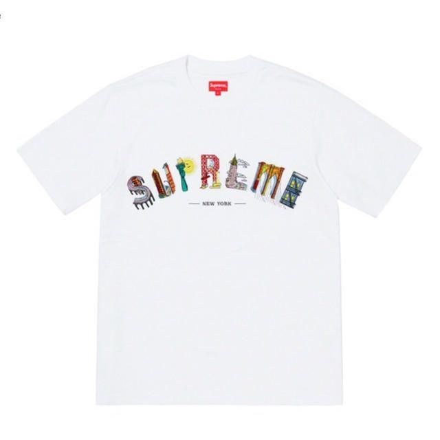 Supreme City Arc Tee white