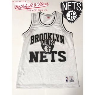 ミッチェルアンドネス(MITCHELL & NESS)のBROOKLYN NETS ブルックリン ネッツ タンクトップ ユニフォーム (タンクトップ)