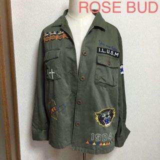 ローズバッド(ROSE BUD)のROSE BUDミリタリージャケット(ミリタリージャケット)