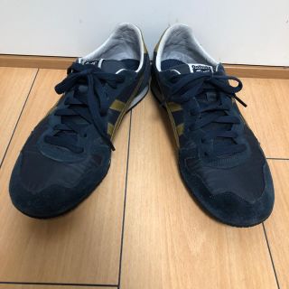 オニツカタイガー(Onitsuka Tiger)のOnitsuka Tiger SERRANO ネイビー×ゴールド(スニーカー)