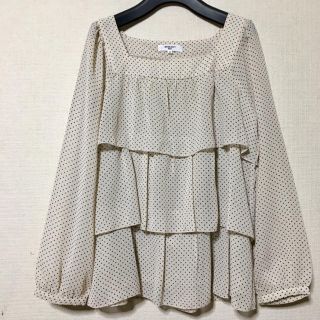 ナチュラルビューティーベーシック(NATURAL BEAUTY BASIC)のナチュラルビューティーベーシック  ドット柄シフォンブラウス(シャツ/ブラウス(長袖/七分))