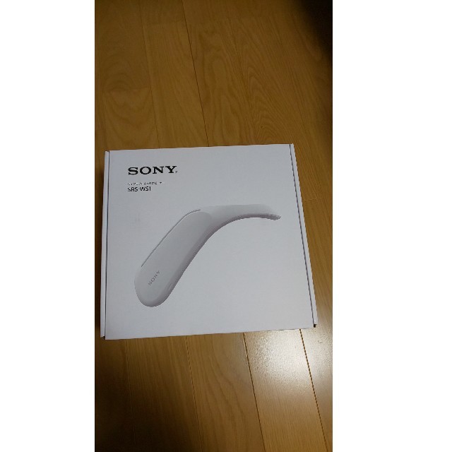 オーディオ機器SONY★新品★SRS-WS1 ウェアラブル ネックスピーカー