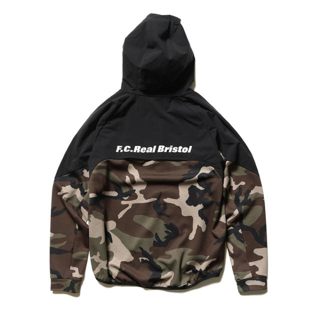 カモS 迷彩 fcrb 19ss ブリストル ベンチレーション フーディー 新品 ...