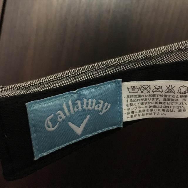 Callaway(キャロウェイ)のキャロウェイ サンバイザー スポーツ/アウトドアのゴルフ(その他)の商品写真