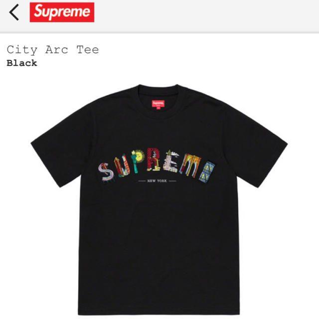 Supreme City Arc Tee M Black