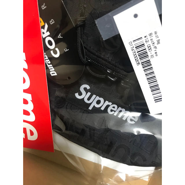 2019ss 新品未使用 付属品付  Supreme Waist Bag 黒 1