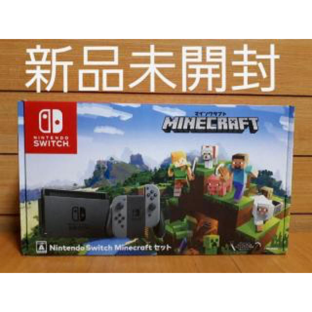 Nintendo Switch(ニンテンドースイッチ)の【新品/送料無料】任天堂 スイッチ マインクラフト セット エンタメ/ホビーのゲームソフト/ゲーム機本体(家庭用ゲーム機本体)の商品写真