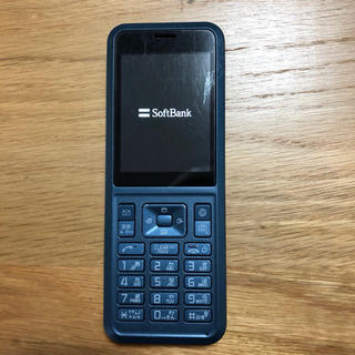 ソフトバンク(Softbank)の中古 Simply ソフトバンク 602SI 紺 ダークブルー(携帯電話本体)