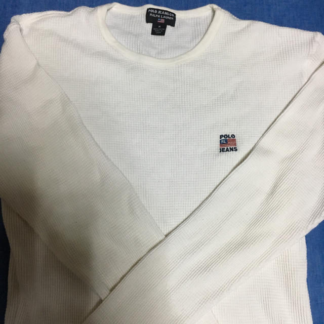 POLO RALPH LAUREN(ポロラルフローレン)のラルフローレン コットンカットソーMサイズ メンズのトップス(Tシャツ/カットソー(七分/長袖))の商品写真