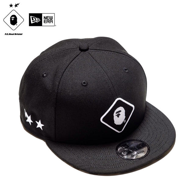 BAPE x FCRB EMBLEM 9FIFTY SNAP BACK帽子