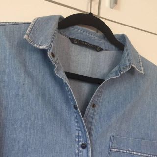 ザラ(ZARA)のZARA ダンガリーシャツ(シャツ/ブラウス(長袖/七分))