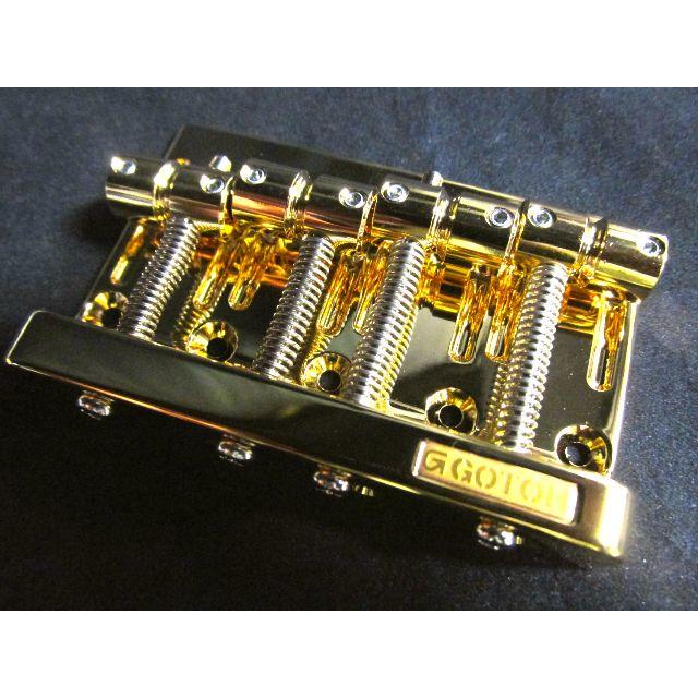 ★新品セール★GOTOH／201B-4-GG◆国産高品質 ベース ブリッジ G 楽器のベース(エレキベース)の商品写真