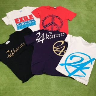 トゥエンティーフォーカラッツ(24karats)のEXILE 24karats Tシャツセット 半袖 (Tシャツ(半袖/袖なし))