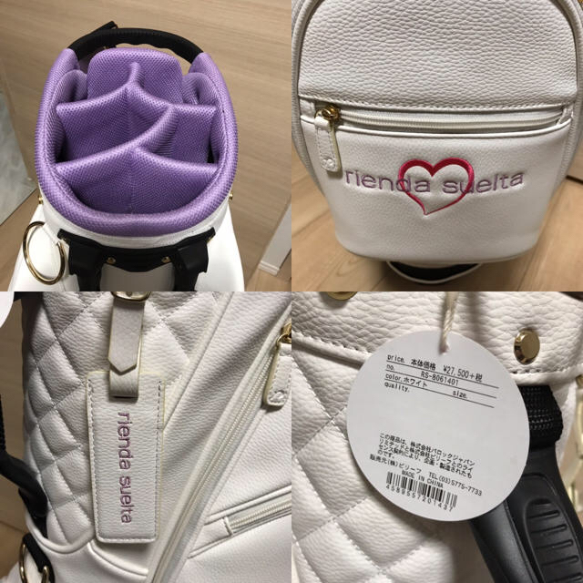 rienda - 【新品】rienda suelta リエンダ ゴルフ キャディ rienda - 【新品】rienda suelta リエンダ ゴルフ キャディ