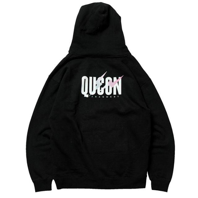 パーカーLサイズ FRAGMENT QUCON パーカ Hoodie type-01