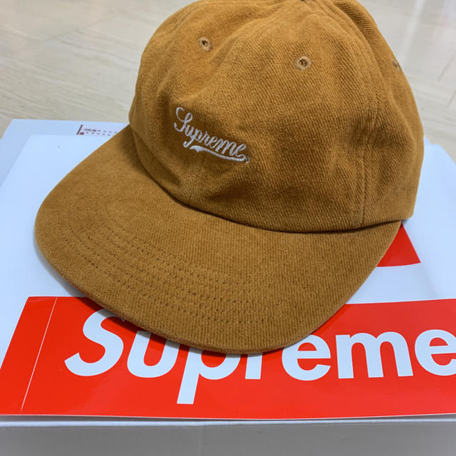 キャップSupreme Script Logo Fitted 6-Panel