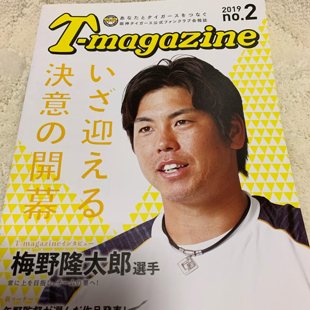 阪神タイガース(ハンシンタイガース)のT-magazine no.2  選手名鑑 スポーツ/アウトドアの野球(その他)の商品写真