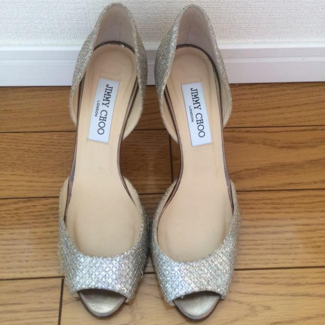 JIMMY CHOO グリッターパンプス hotelvillaespanola.com