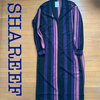 シャリーフ(SHAREEF)のBE MALTI STRIPE ロングカーディガン シャリーフ  SHAREEF(カーディガン)