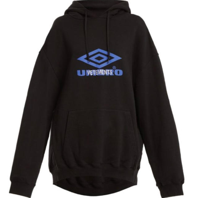 約71ｃｍ肩幅VETEMENTS UMBRO ヴェトモン アンブロ オーバーサイズ パーカー