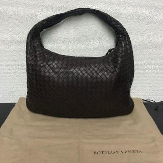 ボッテガヴェネタ(Bottega Veneta)のボッテガヴェネタ　ショルダーバッグ　ホーボー　レザー　ダークブラウン(ショルダーバッグ)