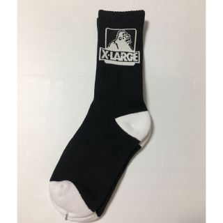 エクストララージ(XLARGE)のXLARGE（エクストララージ） socks【正規品】MENS BLACK(ソックス)