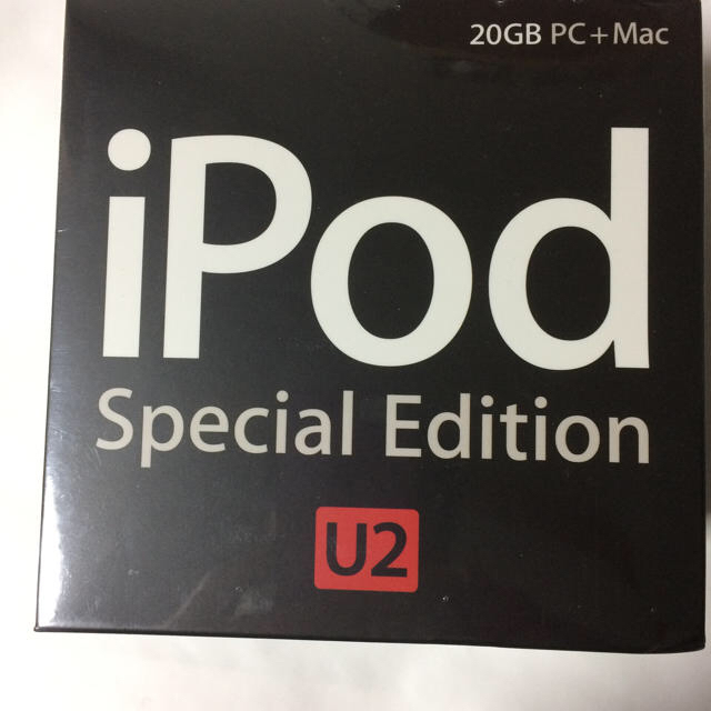 Apple - 新品未開封apple iPod U2 special edition