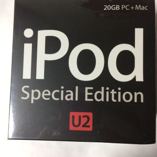 アップル(Apple)の新品未開封apple iPod U2 special edition(ポータブルプレーヤー)